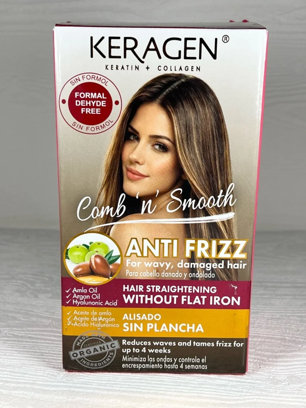 Keragen Comb n Smooth Anti Frizz At Home Keratin Treatment